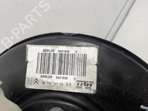 Servo brake CITROËN C3 Picasso (SH_) 1.2 THP 110 (SHHNZ6) | BP26427276M42
