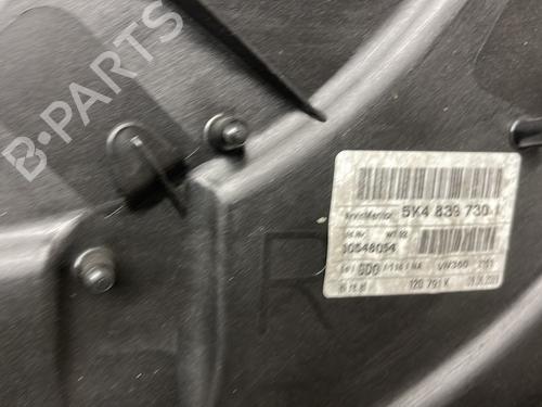 Rear right window mechanism VW GOLF VI (5K1) 2.0 TDI | BP32373512C25