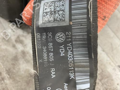 Rear left seatbelt VW PASSAT B7 Variant (365) 1.6 TDI | BP31322487I29