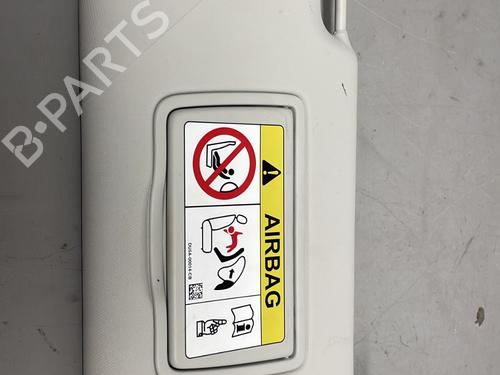 Used Right sun visor FORD FIESTA VII (HJ, HF) 1.1 Ti-VCT (86 hp) 26413427