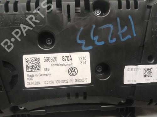 Used Instrument cluster Instrument cluster VW GOLF VII (5G1, BQ1, BE1, BE2) 2.0 TDI (150 hp) 26424518 26424518