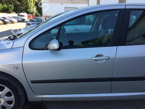 Used Left front door PEUGEOT 307 (3A/C) 1.6 HDi (90 hp) 27293464