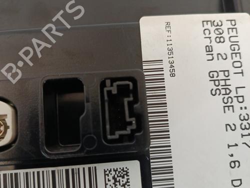 Used Display monitor Display monitor PEUGEOT 308 II (LB_, LP_, LW_, LH_, L3_) 1.6 BlueHDi 120 (120 hp) 29761385 29761385