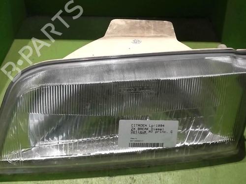 Used Left headlight CITROËN ZX Break (N2) 1.9 D (68 hp) 27035143