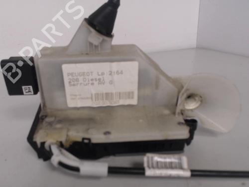 Used Front left lock PEUGEOT 208 I (CA_, CC_) 1.6 HDi / BlueHDi 75 (75 hp) 27034563