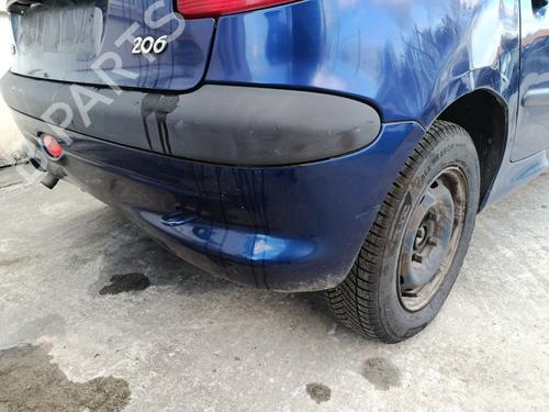 Rear bumper PEUGEOT 206 Hatchback (2A/C) 1.4 i | BP30962710C8