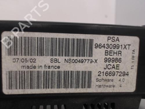 Climate control CITROËN XSARA Coupe (N0) 2.0 16V | BP27037557I5 
