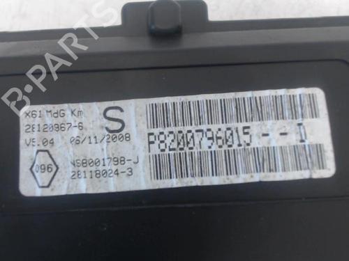 Instrument cluster RENAULT KANGOO / GRAND KANGOO II (KW0/1_) 1.5 dCi 90 (KW05, KW08, KW0G, KW11) | BP27036755C47 