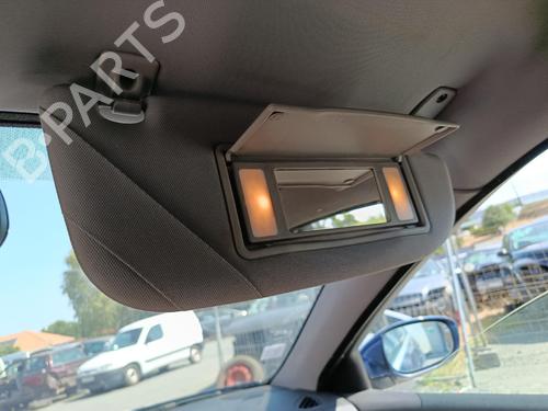 Høyre solskjerm Høyre solskjerm PEUGEOT 607 (9D, 9U) 2.2 HDi (133 hp) 37632022 37632022