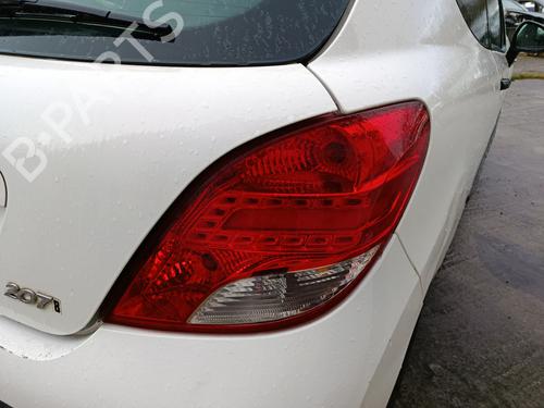 Used Right taillight PEUGEOT 207 (WA_, WC_) 1.4 HDi (68 hp) 32126615