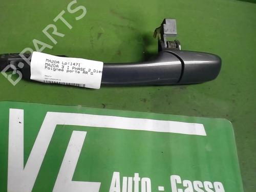 Venstre bak utvendig håndtak MAZDA 3 (BK) 1.6 DI Turbo | BP27029612C130 