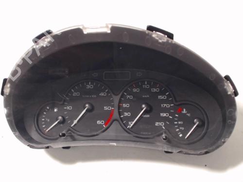 Used Instrument cluster PEUGEOT 206 Hatchback (2A/C) 1.4 HDi eco 70 (68 hp) 27034758