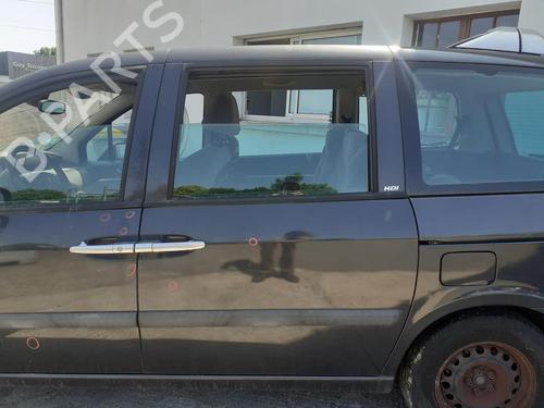 Used Rear left door window PEUGEOT 807 (EB_) 2.0 HDi (107 hp) 27032514