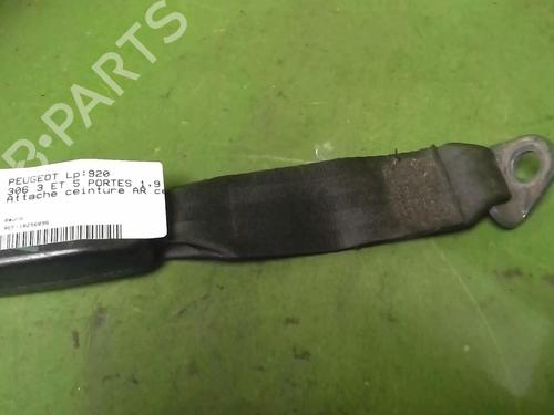 Used Seat buckle PEUGEOT 306 Hatchback (7A, 7C, N3, N5) 1.9 D (68 hp) 27038296