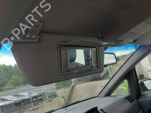 Used Left sun visor Left sun visor OPEL ZAFIRA / ZAFIRA FAMILY B (A05) 1.9 CDTI (M75) (150 hp) 27030116 27030116