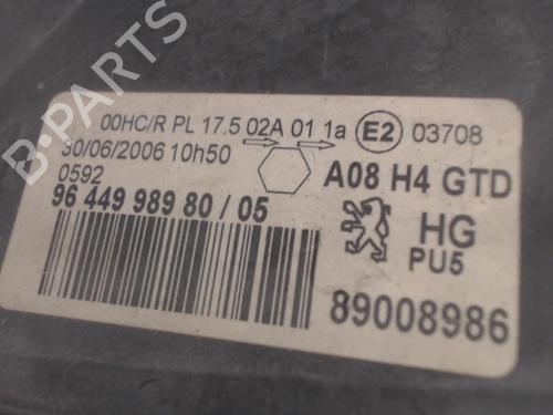 Left headlight PEUGEOT 1007 (KM_) 1.4 HDi | BP27029202C28 