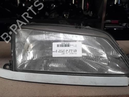 Højre forlygte PEUGEOT 306 Hatchback (7A, 7C, N3, N5) 1.4 (75 hp) 27035275