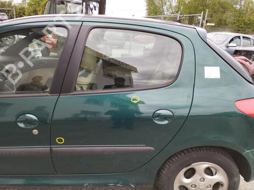 Rear left exterior door handle PEUGEOT 206 Hatchback (2A/C) 1.4 i | BP27035876C130 