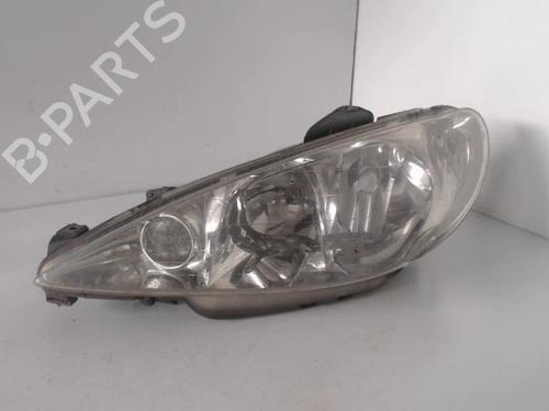 Used Left headlight PEUGEOT 206 Hatchback (2A/C) 2.0 HDI 90 (90 hp) 27026900