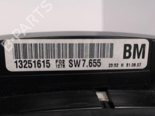 Instrument cluster OPEL ZAFIRA / ZAFIRA FAMILY B (A05) 1.9 CDTI (M75) | BP27031155C47 