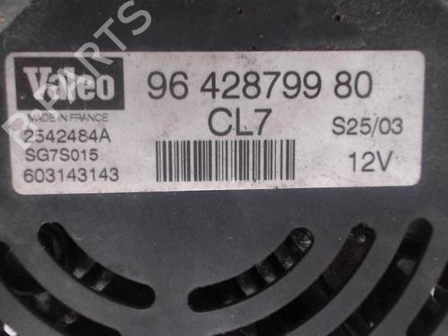 Generator PEUGEOT 206 Hatchback (2A/C) 1.4 i | BP27030774M7 