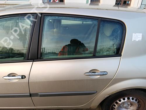 Dør rude ventre bagtil RENAULT MEGANE II (BM0/1_, CM0/1_) 1.6 16V (112 hp) 32095650