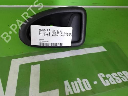 Used Front right interior door handle RENAULT CLIO II (BB_, CB_) 1.5 dCi (B/CB07) (65 hp) 27032043