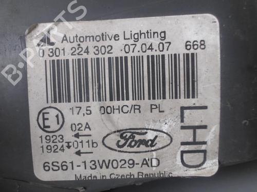 Right headlight FORD FIESTA V (JH_, JD_) 1.4 TDCi | BP27028880C29 