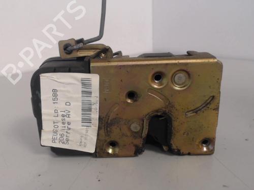 Front right lock PEUGEOT 206 Hatchback (2A/C) 1.4 HDi eco 70 | BP27037636C97 