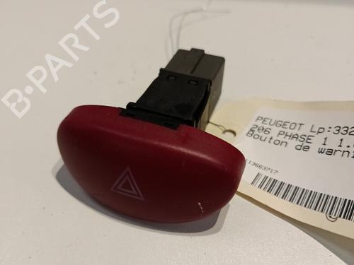Warnblinkschalter für PEUGEOT 206 Hatchback (2A/C) 1.6 i (89 hp) 29565229