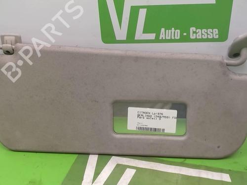 Used Right sun visor CITROËN BERLINGO / BERLINGO FIRST Box Body/MPV (M_) Electric (38 hp) 27034957