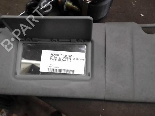 Used Left sun visor RENAULT CLIO II (BB_, CB_) 1.5 dCi (B/CB07) (65 hp) 27038238