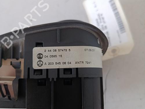 Used Headlight switch Headlight switch MERCEDES-BENZ C-CLASS (W203) C 200 CDI (203.004) (116 hp) 40112524 40112524