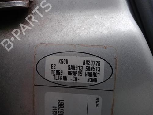 Front left window mechanism DACIA LOGAN MCV (KS_) 1.5 dCi (KS04) | BP27037033C22 