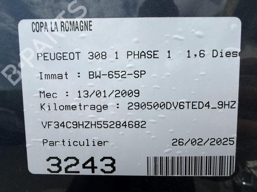 Mass air flow sensor PEUGEOT 308 I (4A_, 4C_) 1.6 HDi | BP27038747M95 