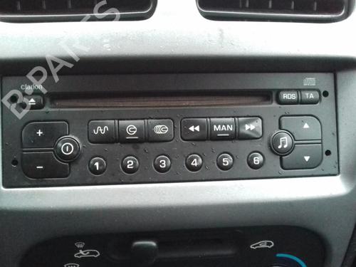Radio PEUGEOT 206 Hatchback (2A/C) 1.4 HDi eco 70 (68 hp) 27027563