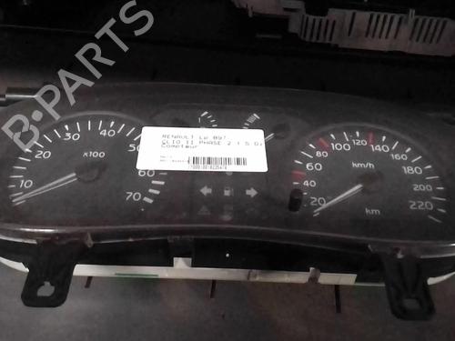 Used Instrument cluster RENAULT CLIO II (BB_, CB_) 1.5 dCi (B/CB07) (65 hp) 27038309