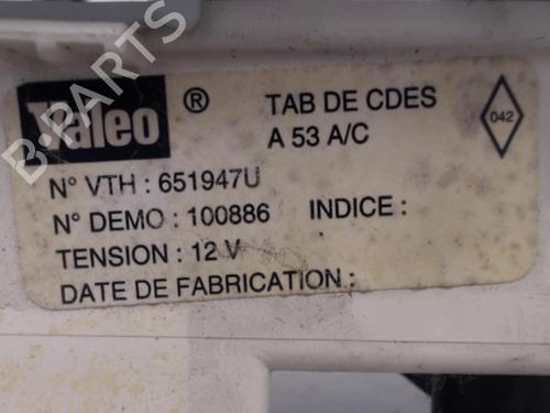 AC-Styringsenhed/Manøvreenhed RENAULT MEGANE Scenic (JA0/1_) 1.6 e (JA0F) (90 hp) 27032305