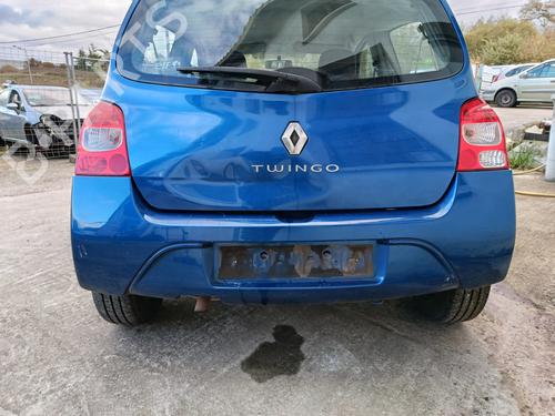 Used Rear bumper RENAULT TWINGO II (CN0_) 1.2 16V (CN04, CN0B) (75 hp) 30848909