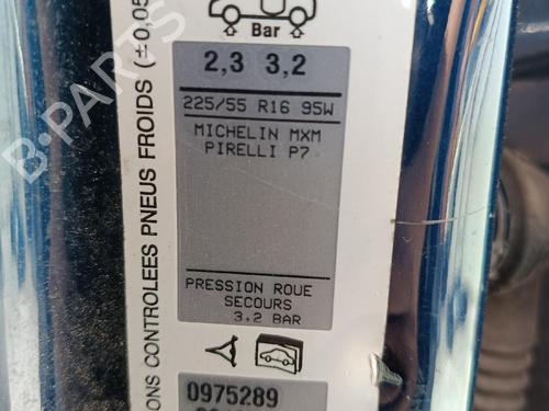 Left rear window switch PEUGEOT 607 (9D, 9U) 2.2 HDi | BP37632028I29 - Image 3