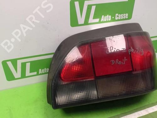 Used Right taillight RENAULT CLIO I (B/C57_, 5/357_) 1.9 D (B/C/S576, B/C/S57L) (64 hp) 27030016
