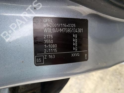 Seat buckle OPEL ZAFIRA / ZAFIRA FAMILY B (A05) 1.7 CDTI (M75) | BP27033721I32 