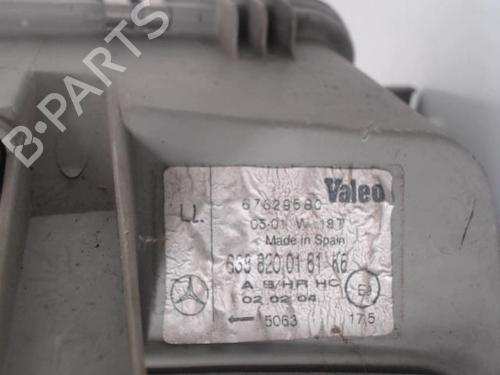 Used Right headlight Right headlight MERCEDES-BENZ VITO Van (W638) 108 CDI 2.2 (638.094) (82 hp) 27037000 27037000