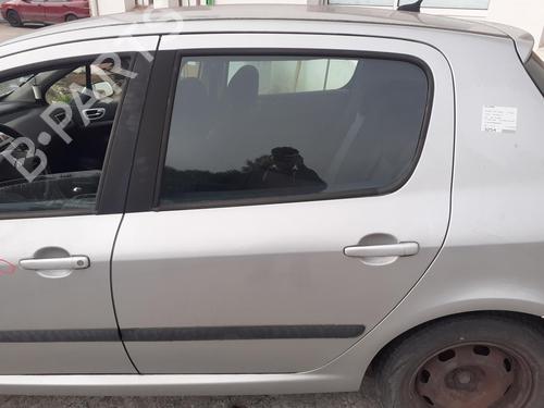 Used Rear left door window PEUGEOT 307 (3A/C) 2.0 HDi 110 (107 hp) 27631359