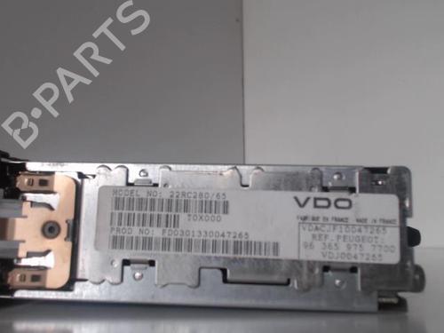 Radio PEUGEOT 307 (3A/C) 2.0 HDi 110 | BP27036961E6 