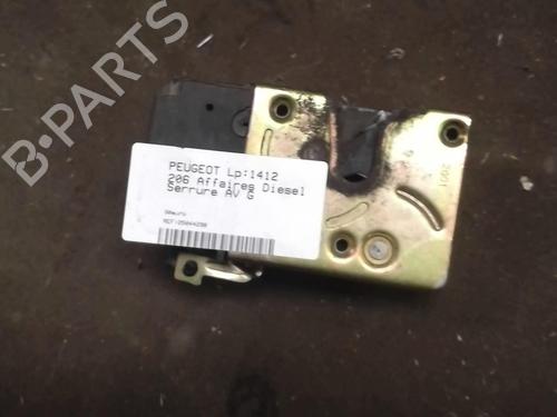 Used Front left lock PEUGEOT 206 Hatchback (2A/C) 1.9 D (69 hp) 27037959