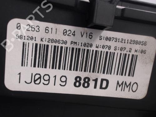 Used Instrument cluster Instrument cluster VW BORA I (1J2) 1.9 TDI (110 hp) 27034172 27034172