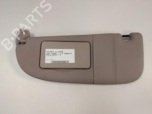 Venstre solskærm PEUGEOT 206 Hatchback (2A/C) 1.6 i (89 hp) 29565197