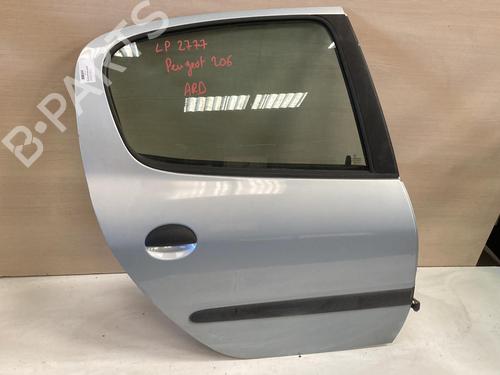 Right rear door PEUGEOT 206 Hatchback (2A/C) 1.9 D | BP27030886C5 