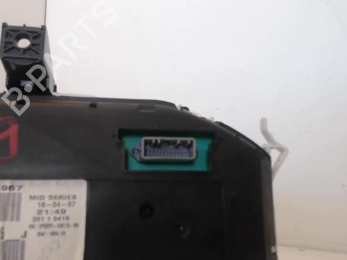 Instrument cluster RENAULT MEGANE II (BM0/1_, CM0/1_) 1.5 dCi (BM1E, CM1E) | BP27027221C47 